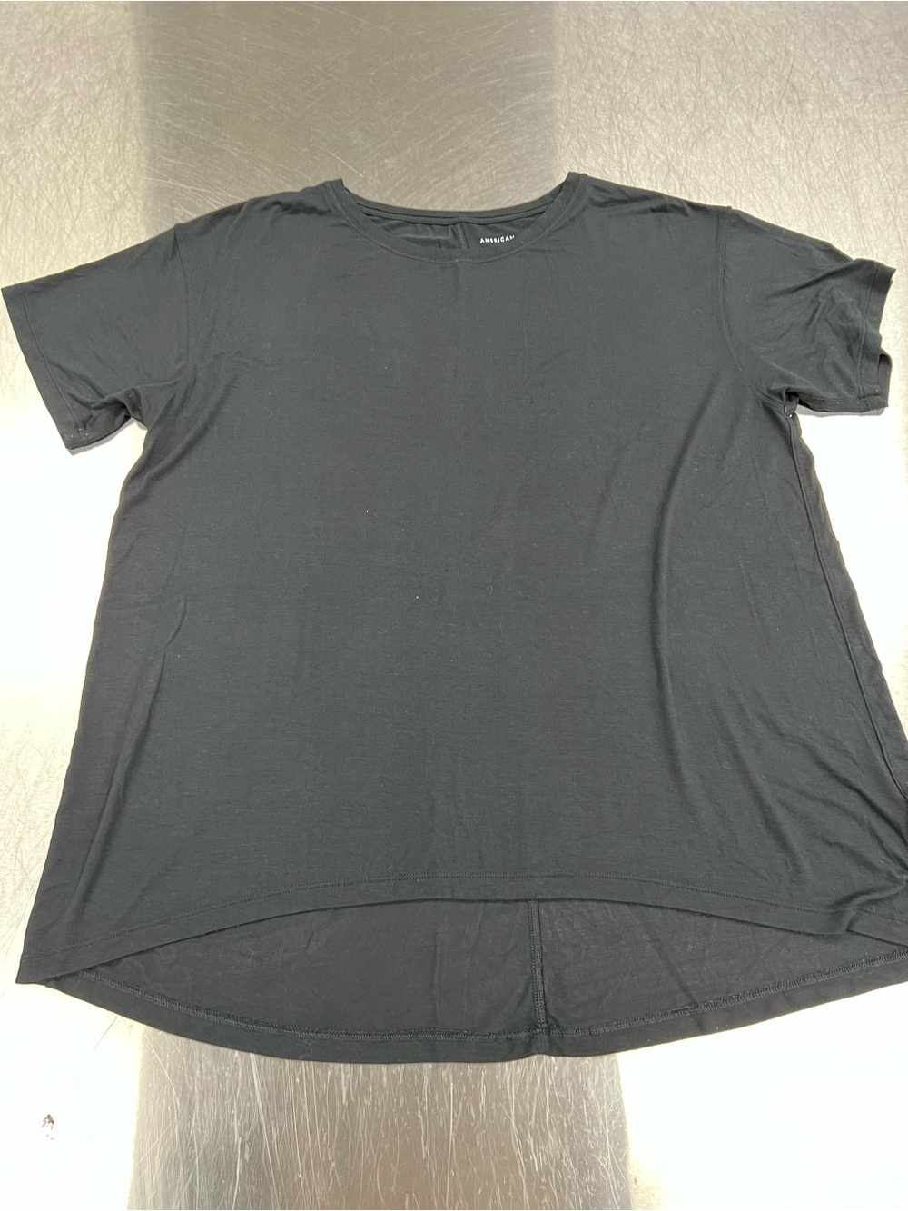 American Eagle Outfitters Black Soft & Sexy Short Sleeve Crew Tee Womenβs M
